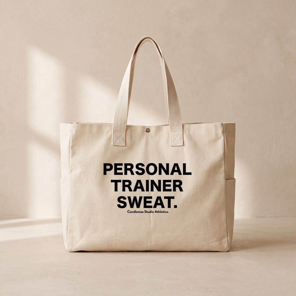 Personal Trainer Sweat - Çıtçıtlı Tote Bag