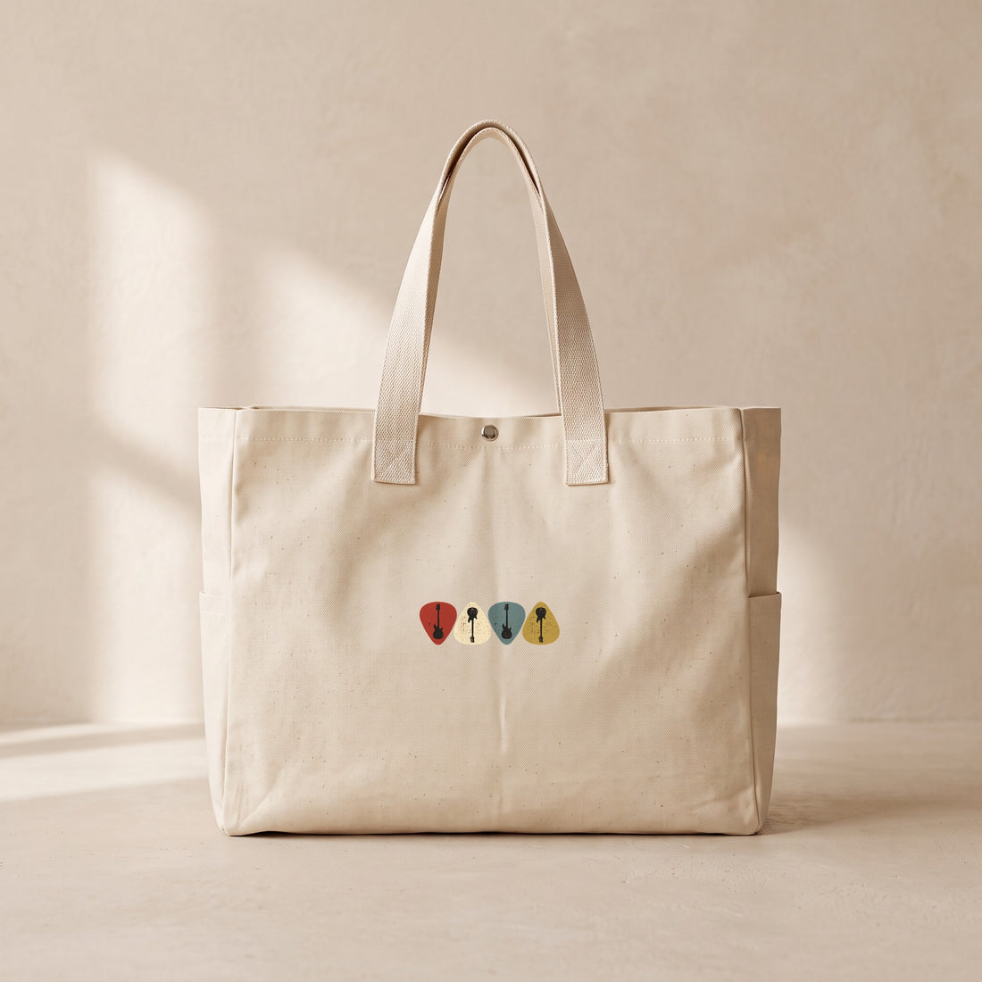 Pick - Çıtçıtlı Tote Bag
