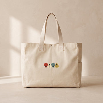 Pick - Çıtçıtlı Tote Bag
