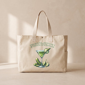 Pickletini - Çıtçıtlı Tote Bag