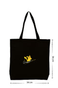 Pikachu Nike - Kanvas Çanta - Siyah