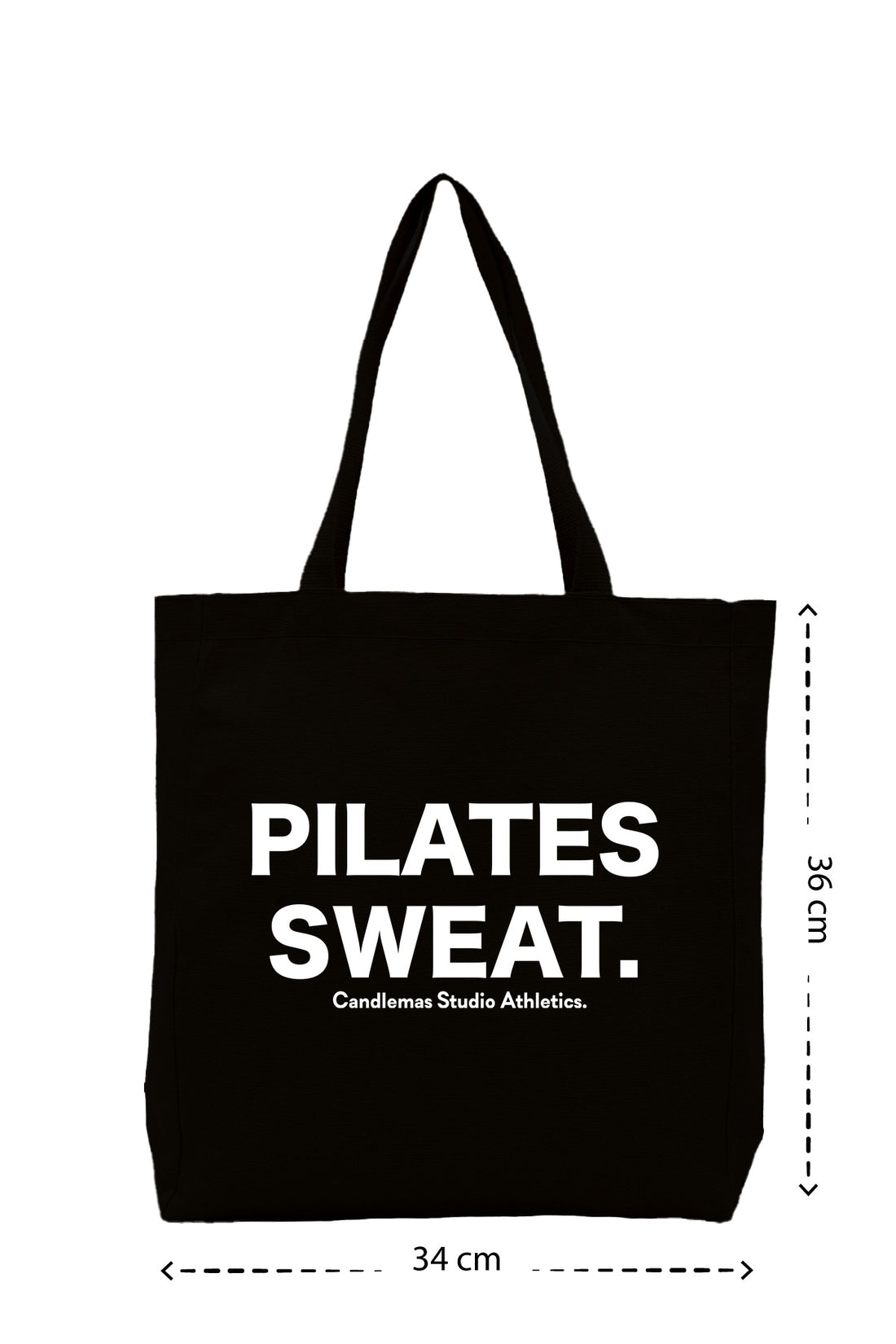 Pilates Sweat - Kanvas Çanta - Krem