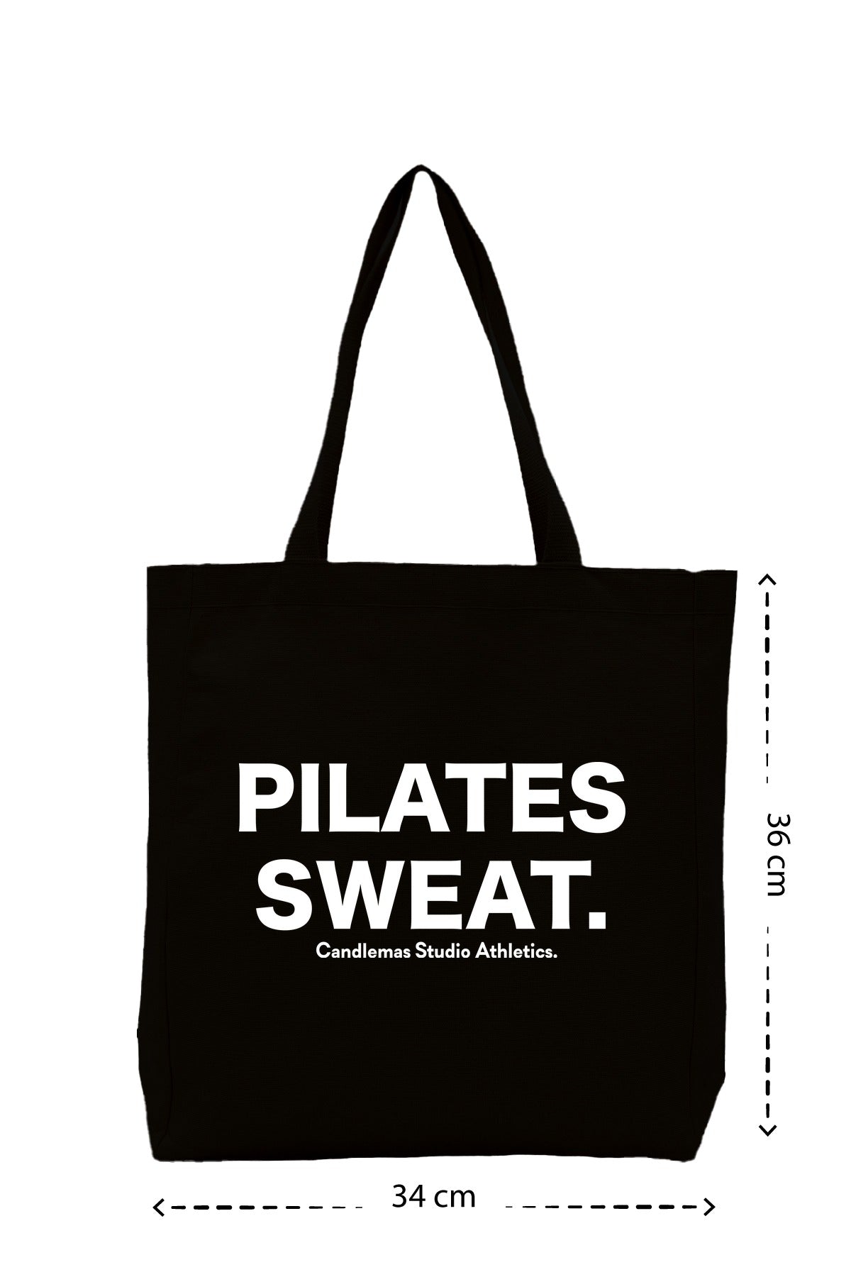 Pilates Sweat - Kanvas Çanta - Siyah