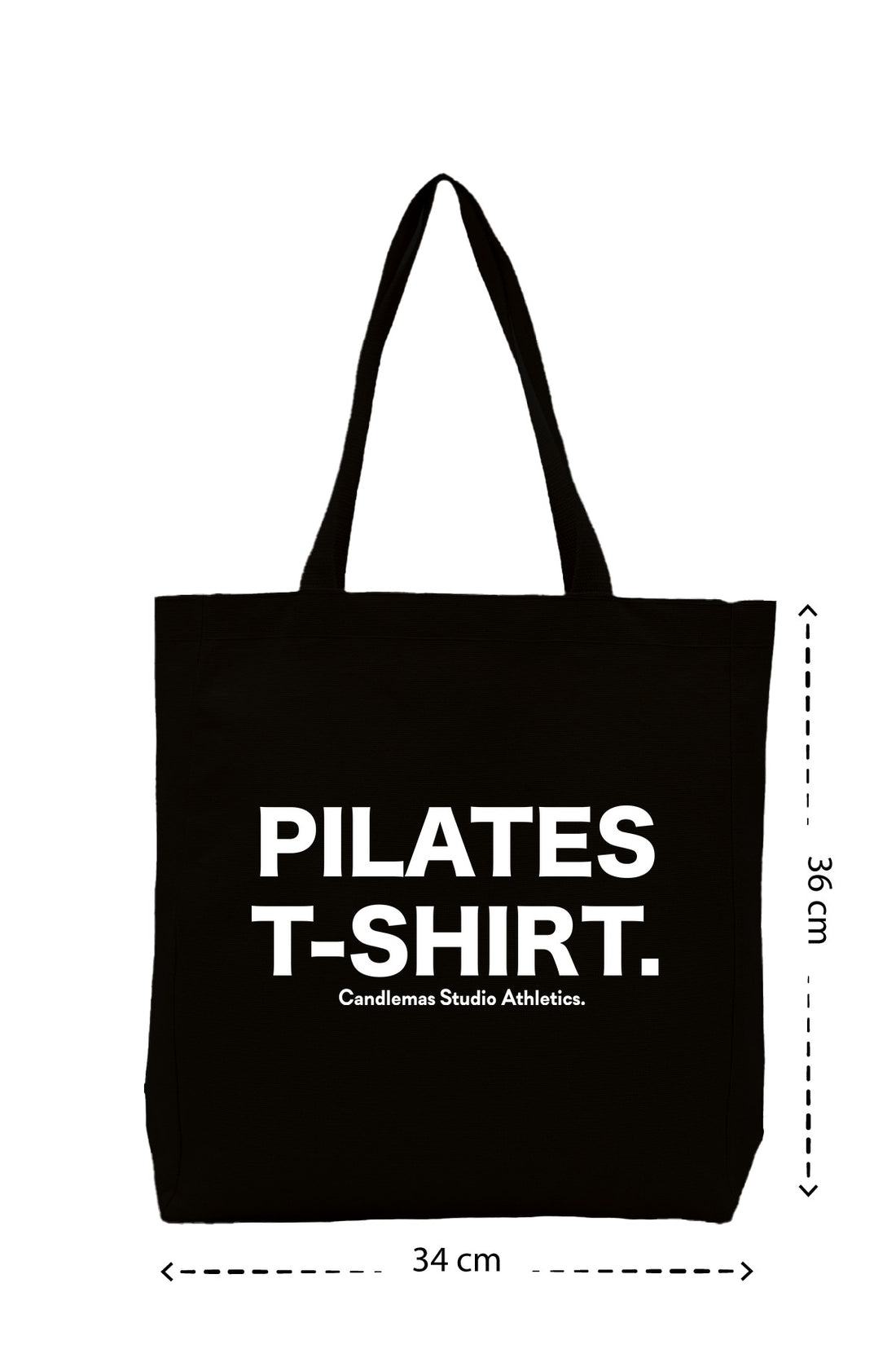 Pilates T-Shirt - Kanvas Çanta - Krem