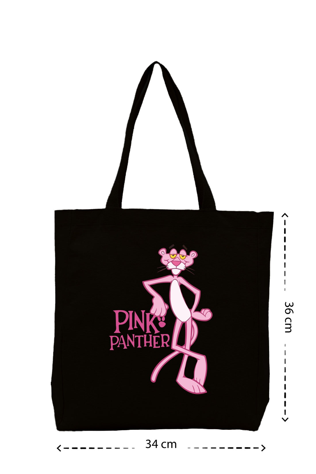 Pink Panther - Kanvas Çanta - Krem