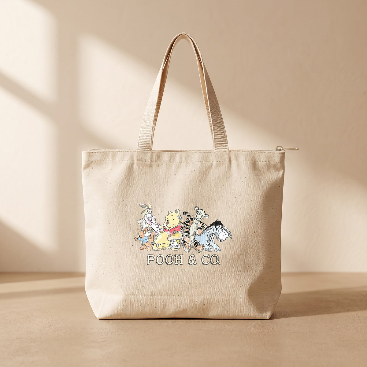 Pooh & Co. - Fermuarlı Tote Bag
