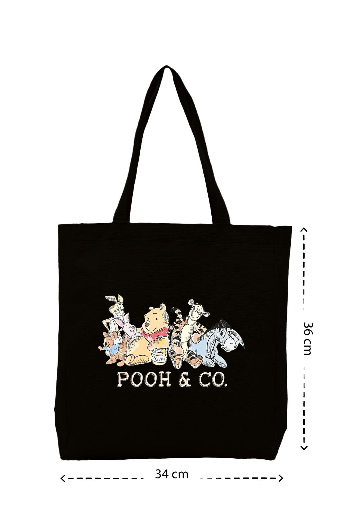 Pooh & Co. - Kanvas Çanta - Krem