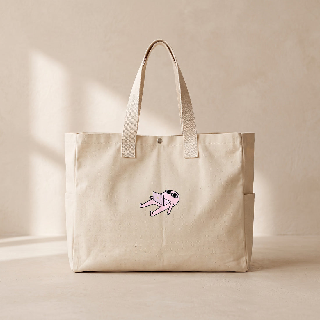Pufy Over - Çıtçıtlı Tote Bag