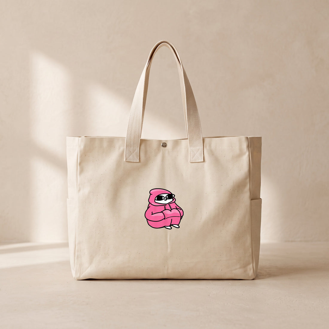 Pufy Puff - Çıtçıtlı Tote Bag