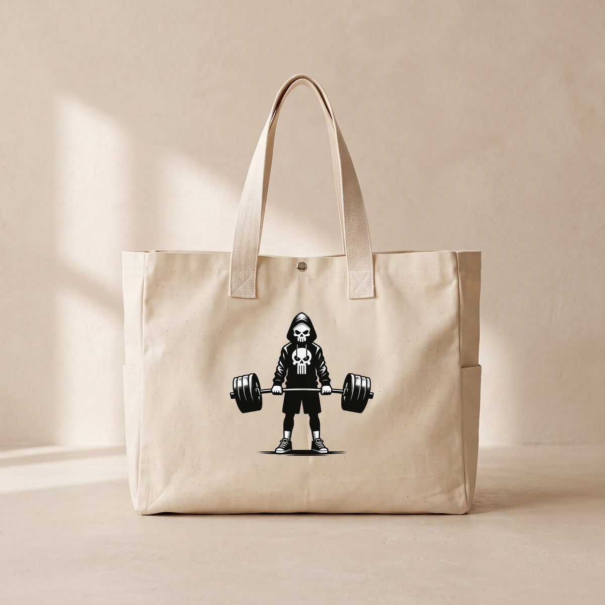 Punisher Gym - Çıtçıtlı Tote Bag