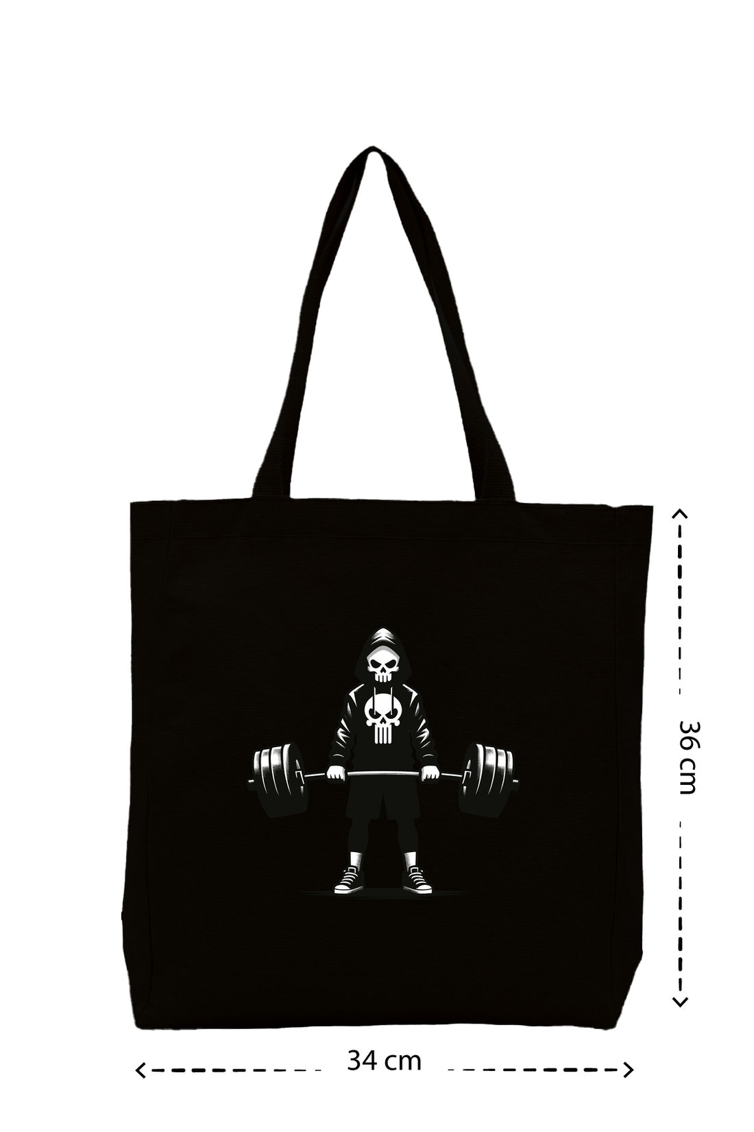 Punisher Gym - Kanvas Çanta - Krem