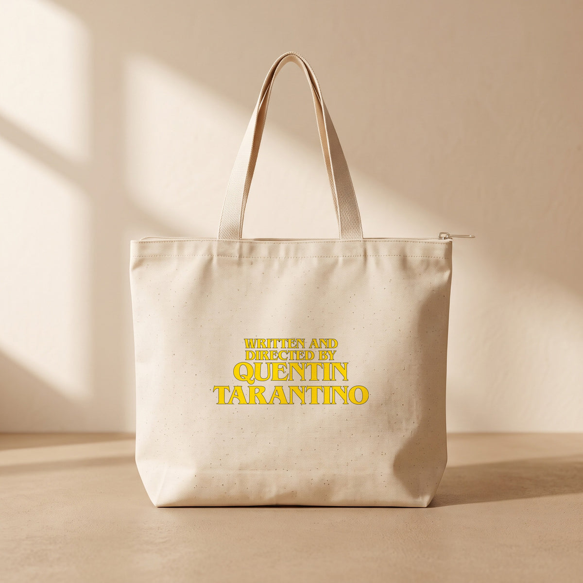 Quentin Tarantino - Fermuarlı Tote Bag