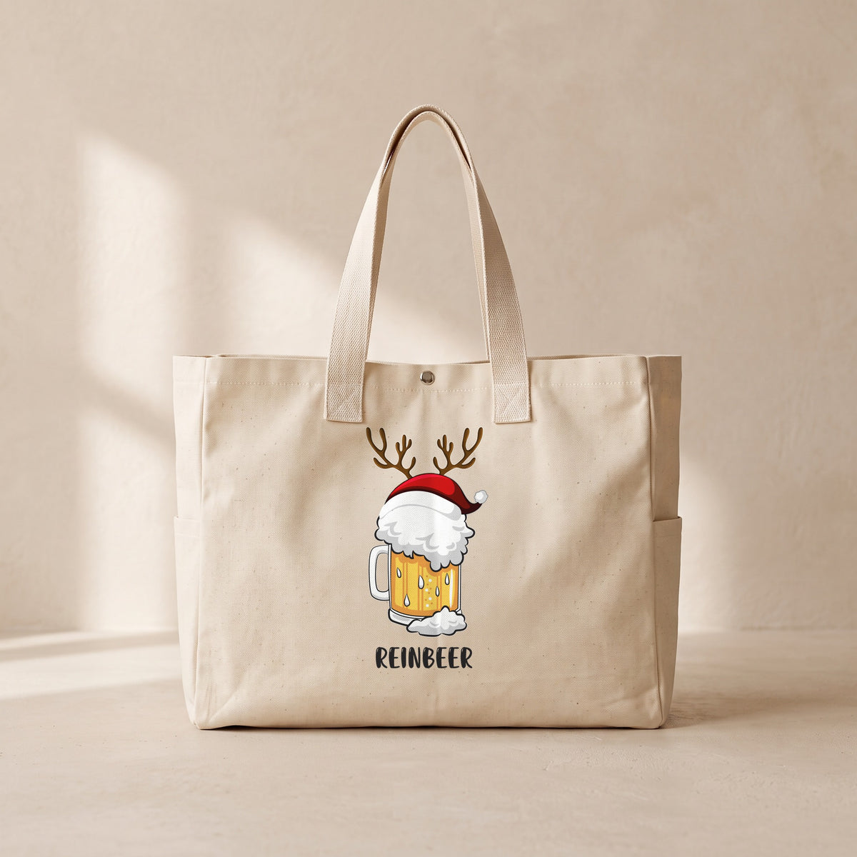 Reinbeer - Çıtçıtlı Tote Bag