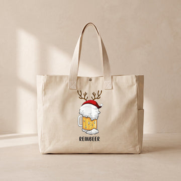 Reinbeer - Çıtçıtlı Tote Bag