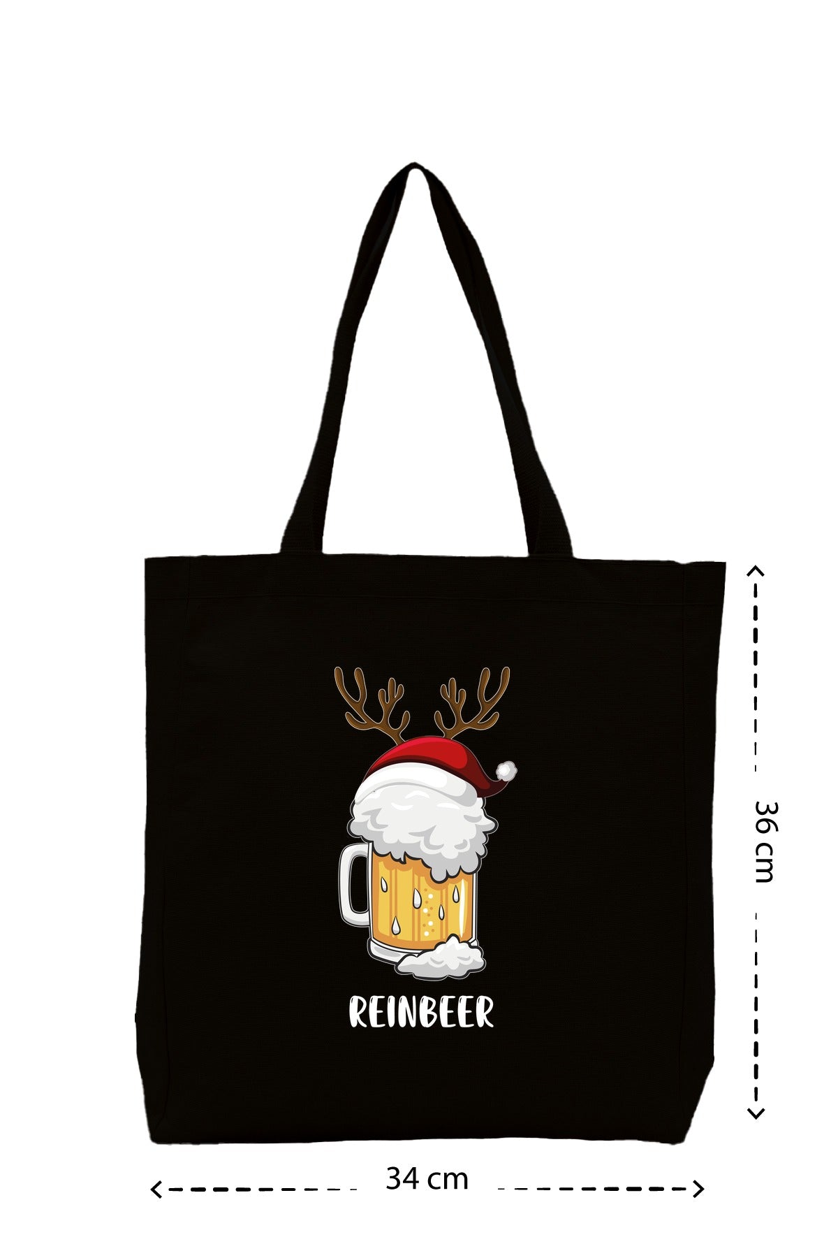 Reinbeer - Kanvas Çanta - Siyah
