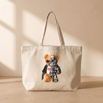 Robot Bear - Tote Bag