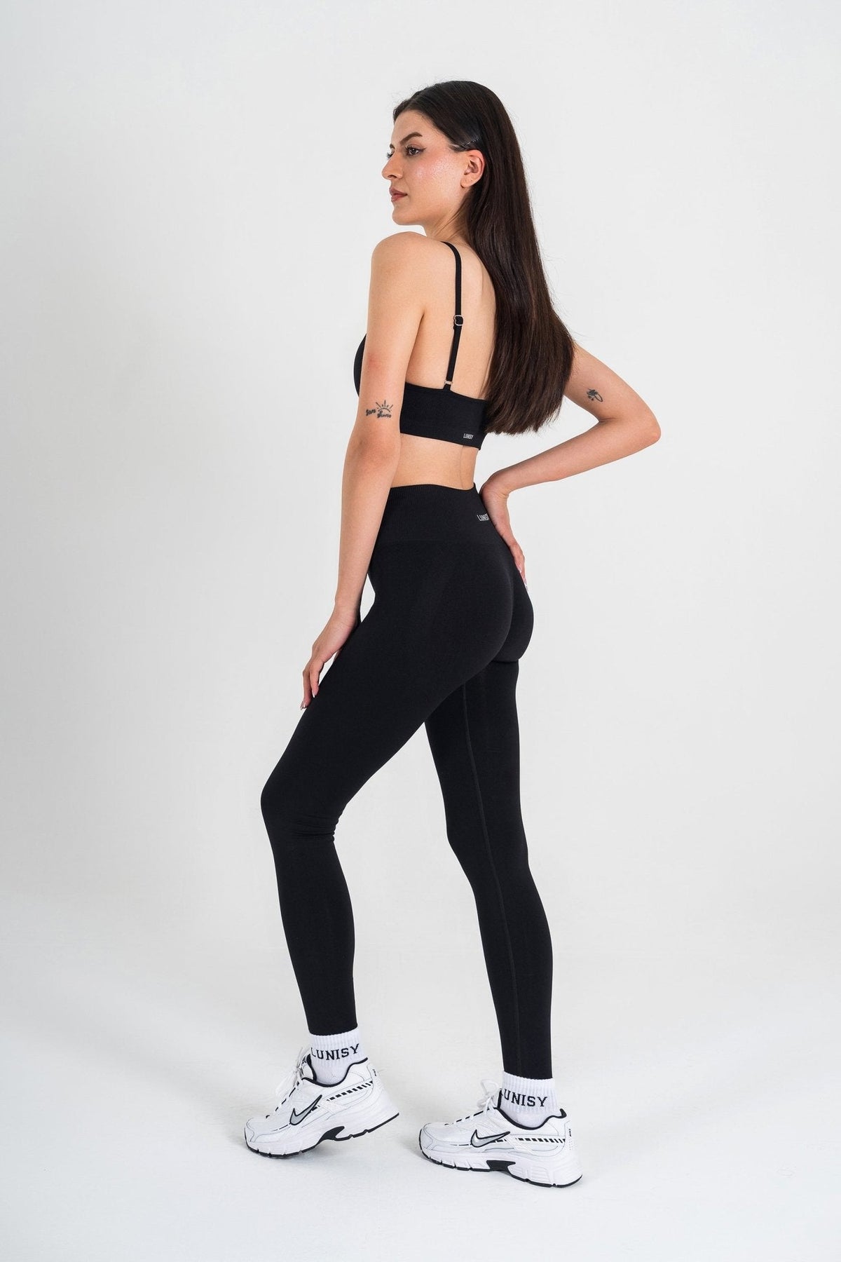 SCULPT TAYT | BLACK Spor ve Günlük Kombin - LUNISY