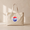 Sexy - Çıtçıtlı Tote Bag