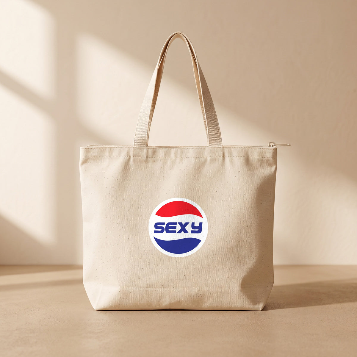 Sexy - Fermuarlı Tote Bag