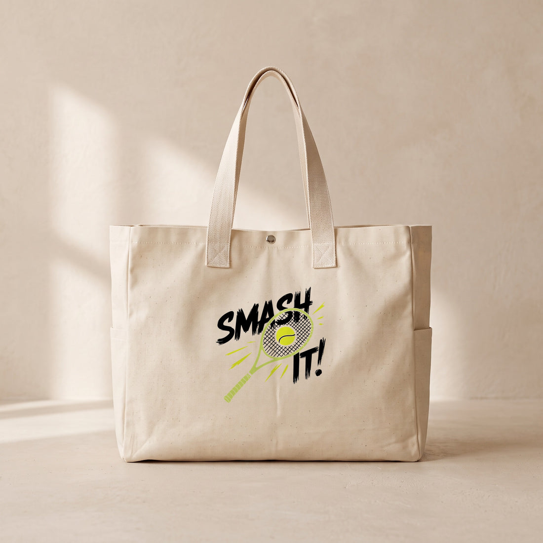 Smash It - Çıtçıtlı Tote Bag