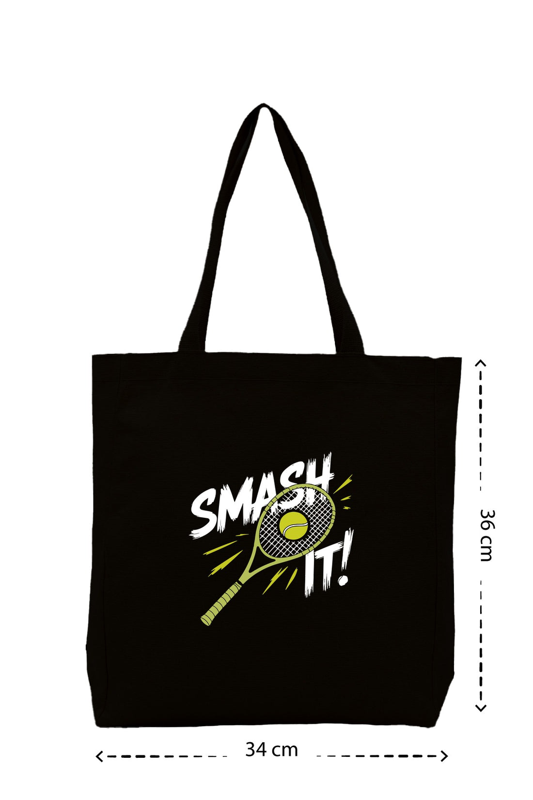 Smash It - Kanvas Çanta - Krem