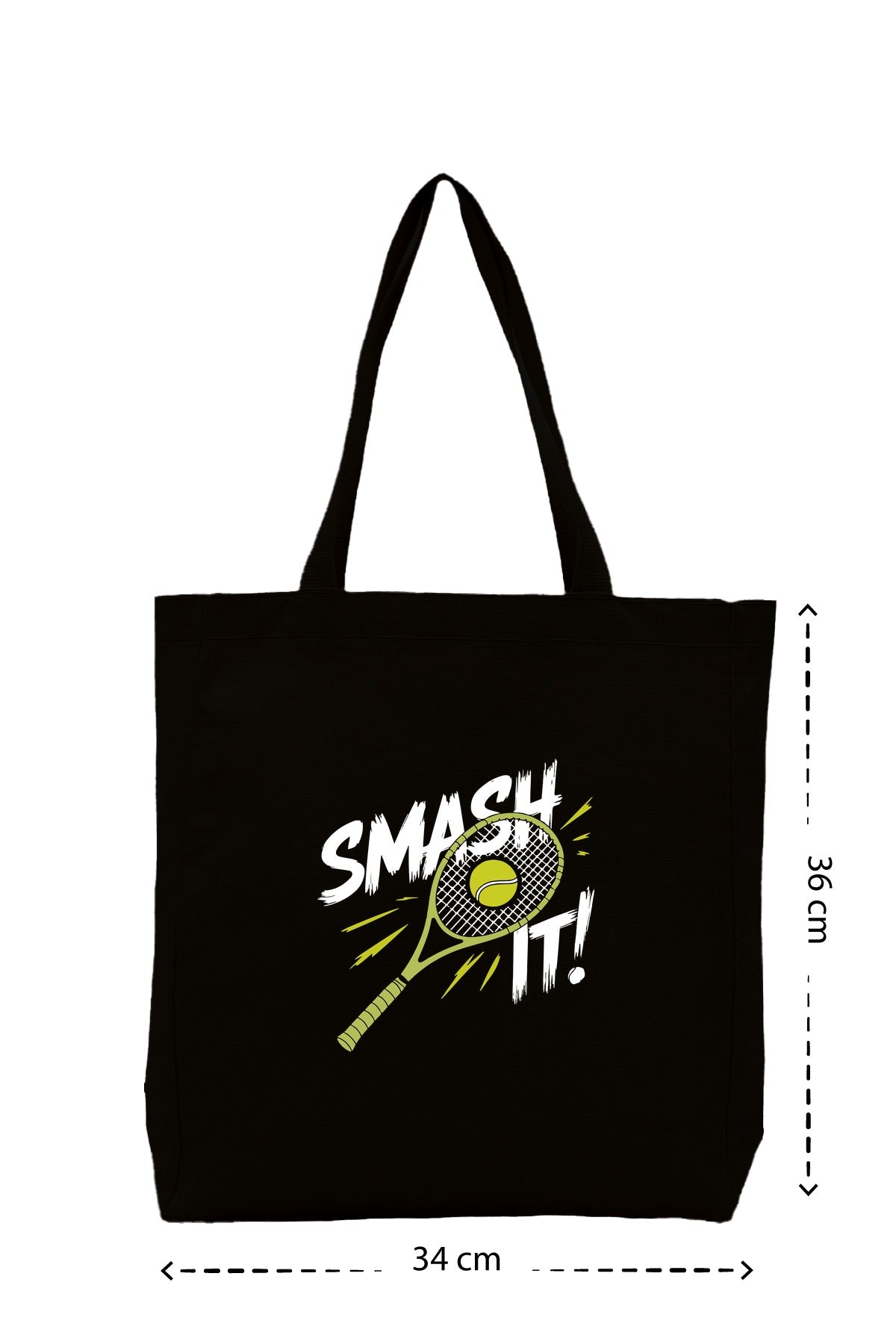 Smash It - Kanvas Çanta - Siyah