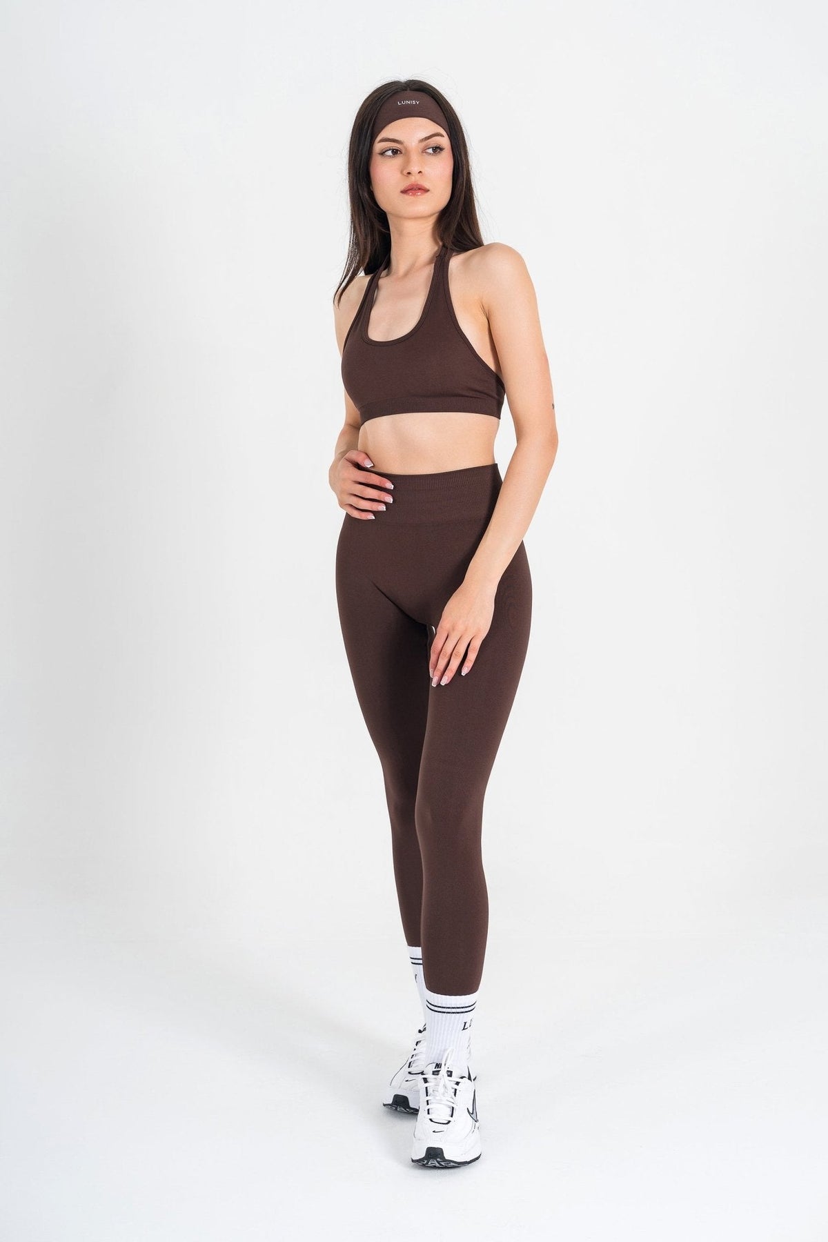 SOFT TOUCH BRA | COFFEE BEAN Spor ve Günlük Kombin - LUNISY