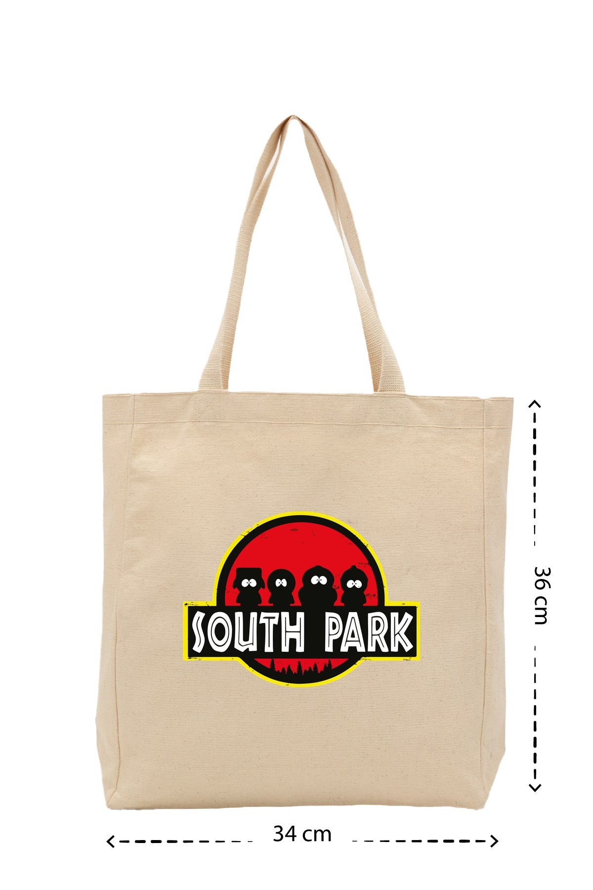 South Park - Kanvas Çanta - Krem