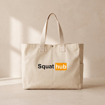 Squat Hub - Çıtçıtlı Tote Bag