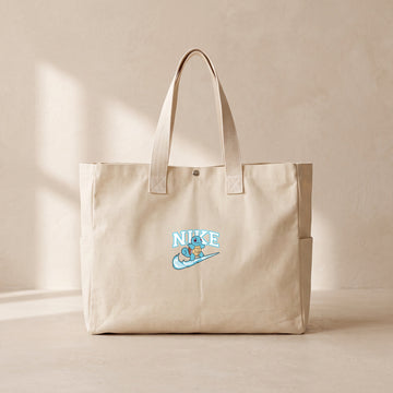 Squirtle Nike - Çıtçıtlı Tote Bag