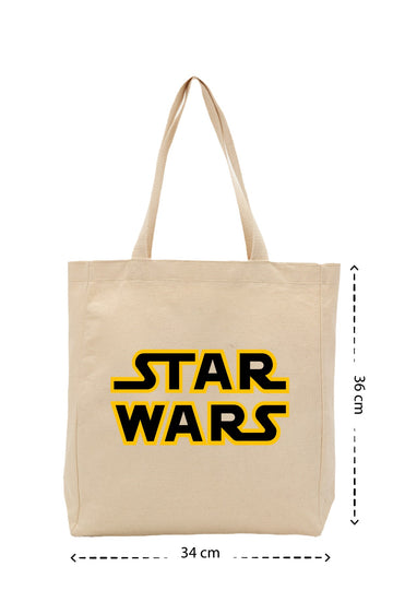 Star wars - Kanvas Çanta - Krem