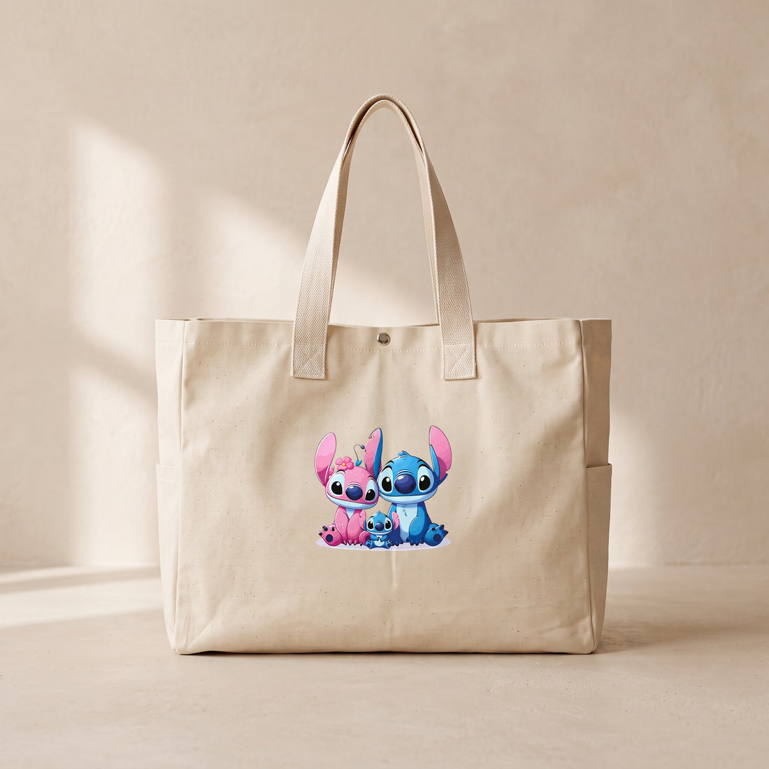 Stitc Family - Çıtçıtlı Tote Bag