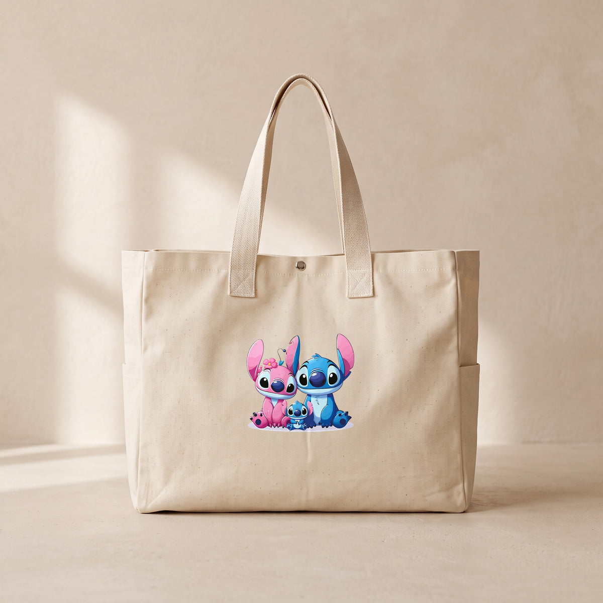 Stitc Family - Çıtçıtlı Tote Bag