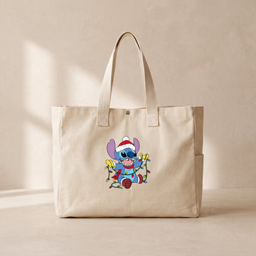 Stitc Noel - Çıtçıtlı Tote Bag
