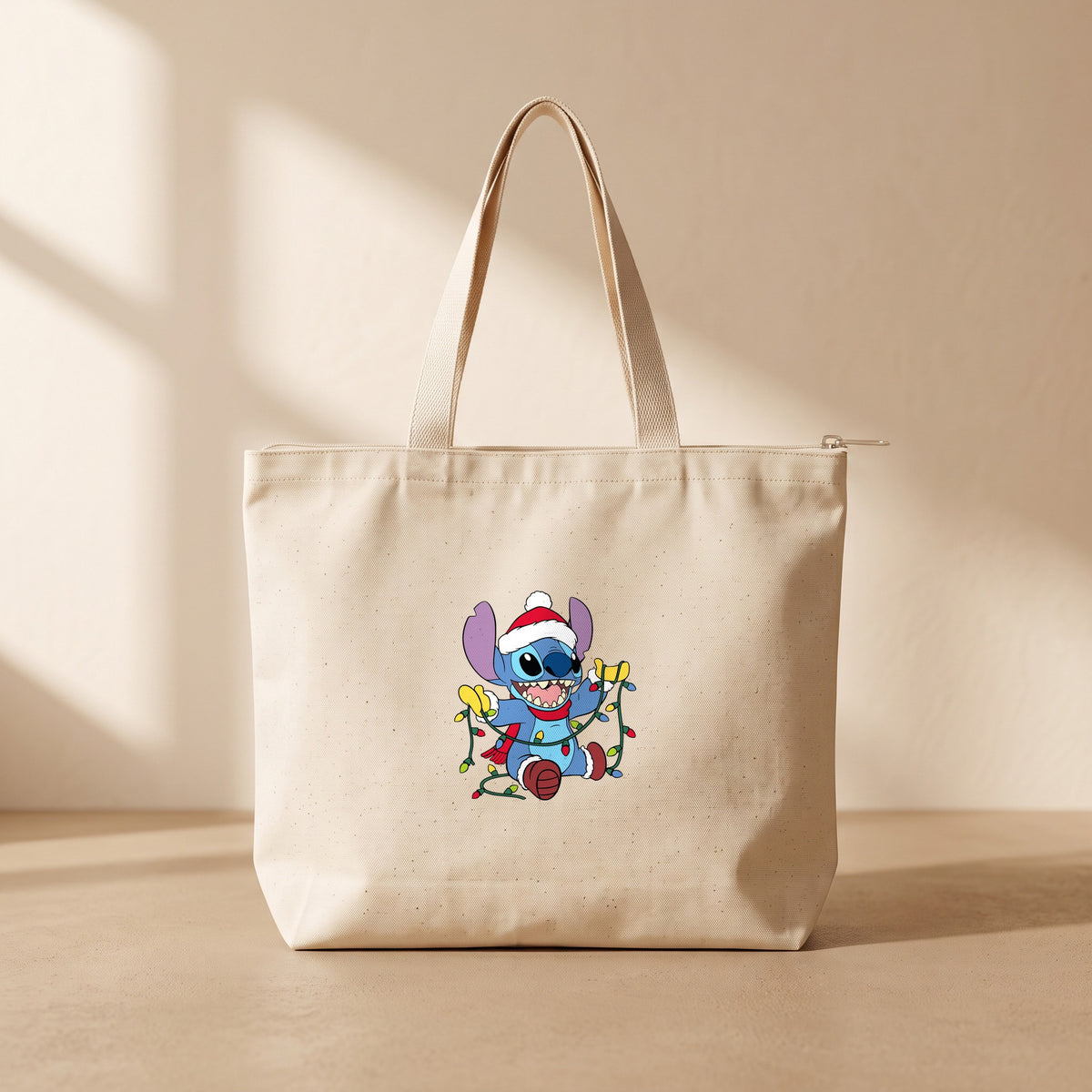 Stitc Noel - Fermuarlı Tote Bag