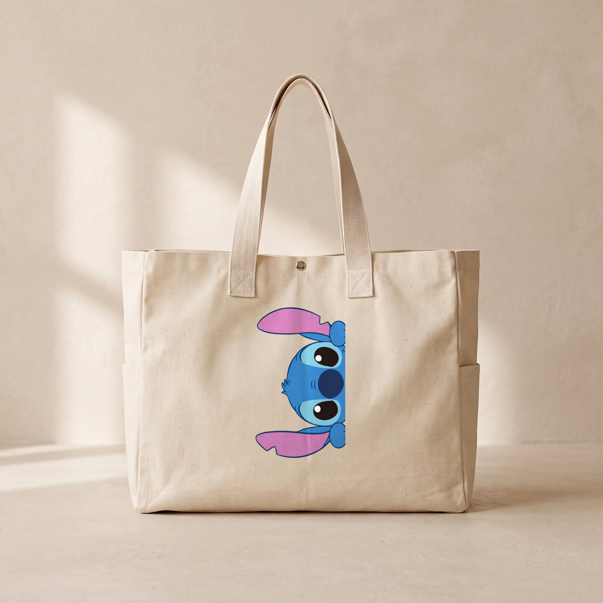 Stitch - Çıtçıtlı Tote Bag