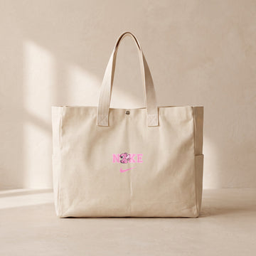 Stitch Nike - Çıtçıtlı Tote Bag