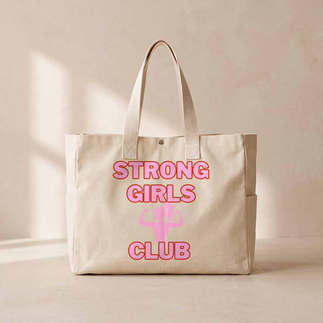 Strong Barbie - Çıtçıtlı Tote Bag