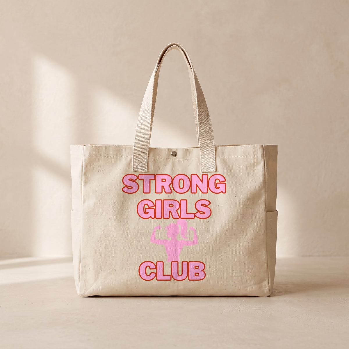 Strong Barbie - Çıtçıtlı Tote Bag