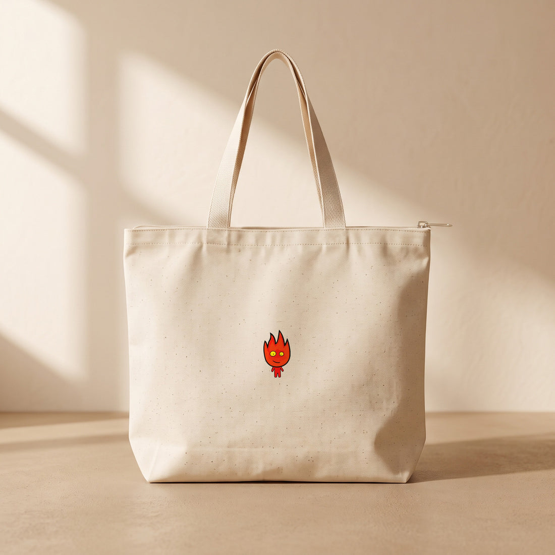Su - Fermuarlı Tote Bag