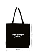 Taekwondo - Kanvas Çanta - Siyah
