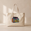 Teyp - Çıtçıtlı Tote Bag
