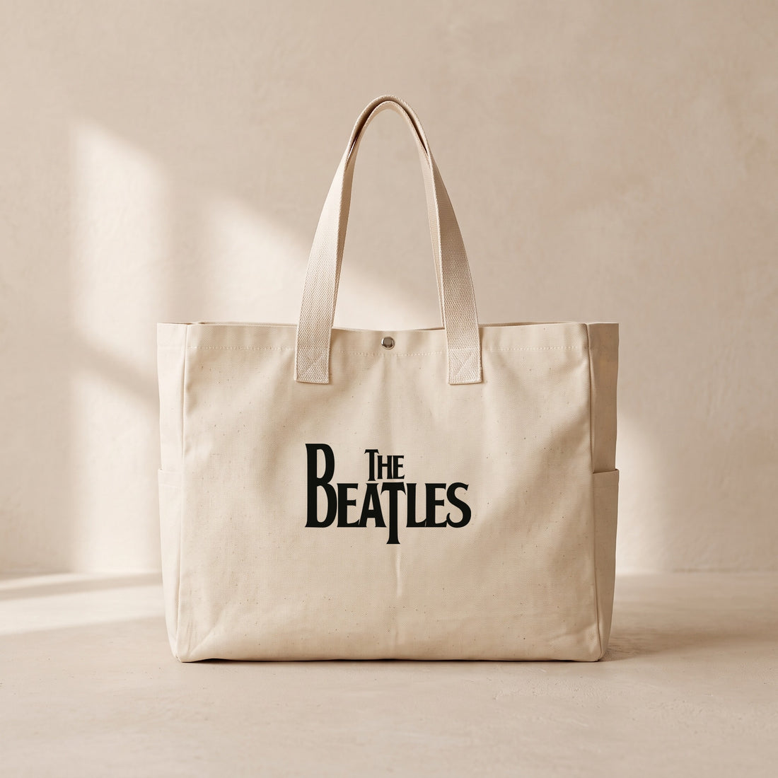 The Beatles - Çıtçıtlı Tote Bag