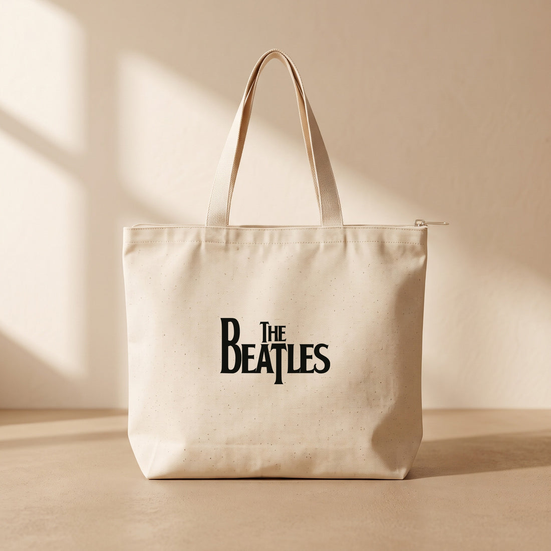 The Beatles - Fermuarlı Tote Bag