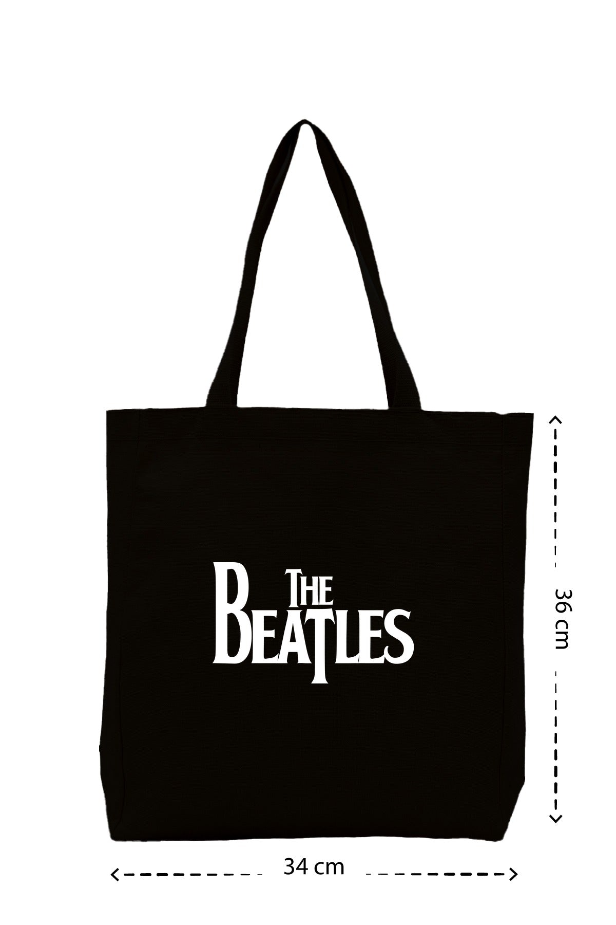 The Beatles - Kanvas Çanta - Siyah