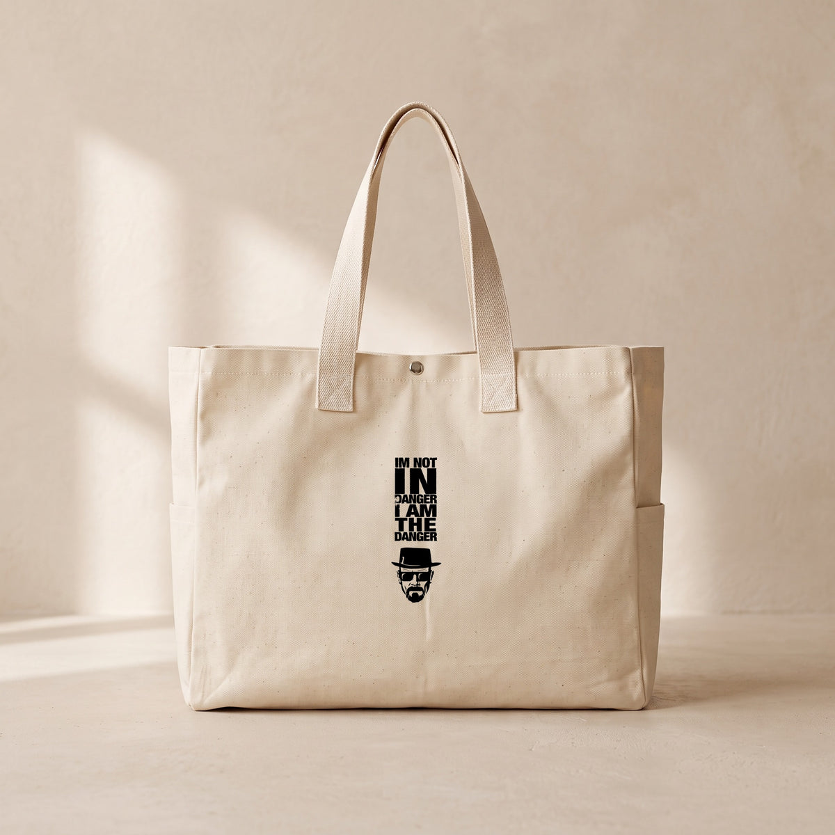The Danger - Çıtçıtlı Tote Bag