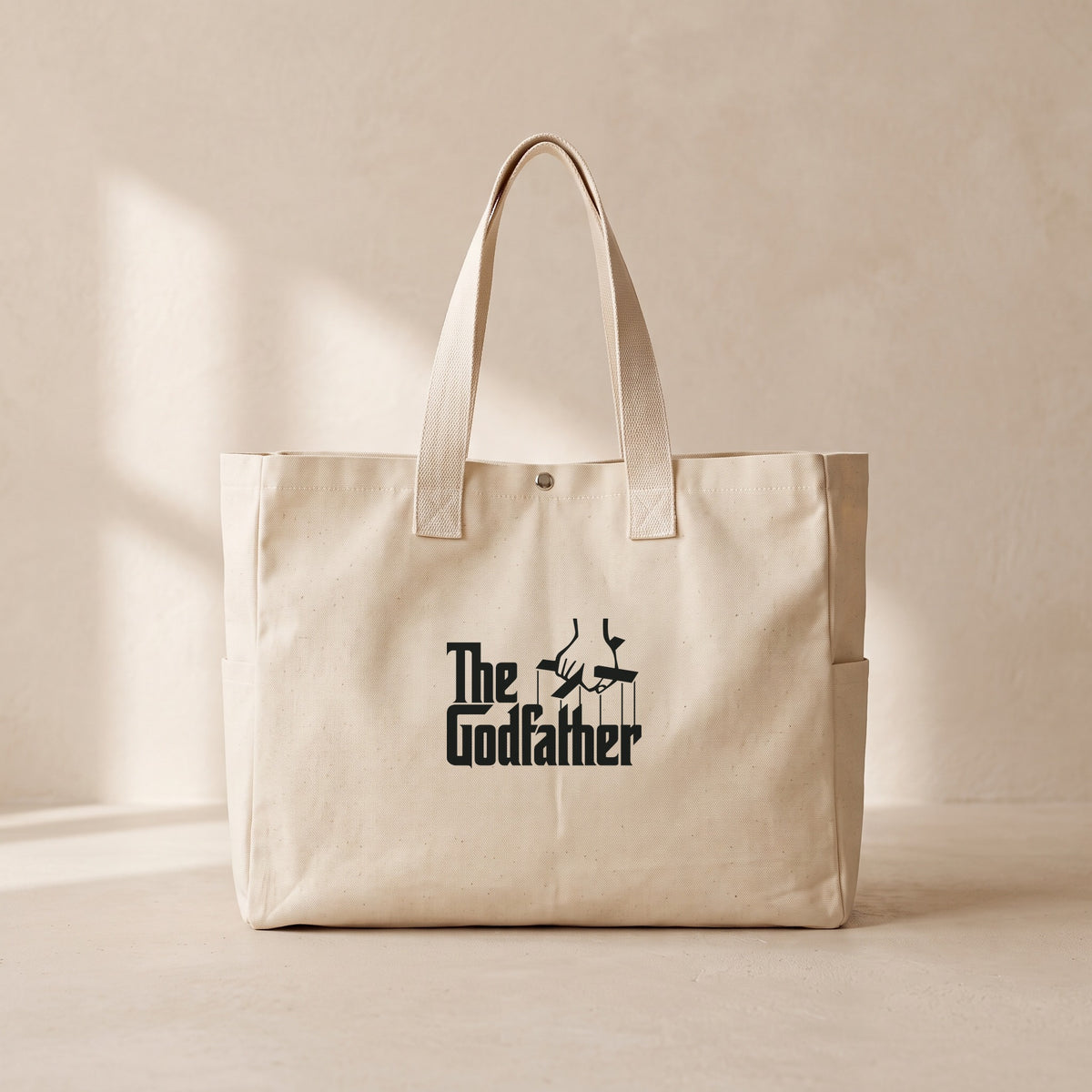 The GodFather - Çıtçıtlı Tote Bag