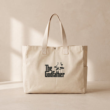 The GodFather - Çıtçıtlı Tote Bag