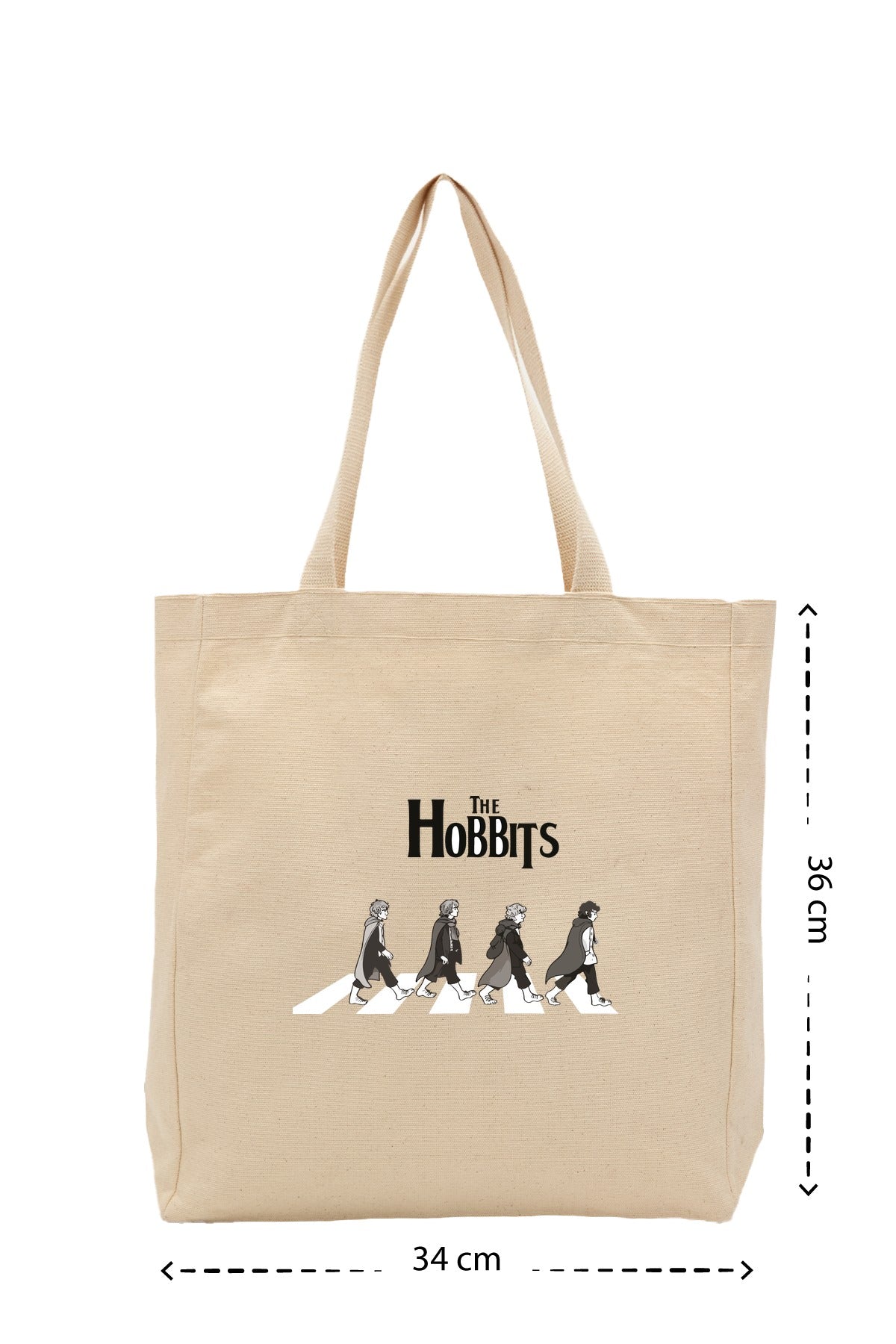 The Hobbits - Kanvas Çanta - Krem