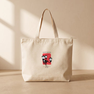 The Light - Fermuarlı Tote Bag